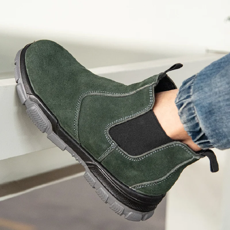 Защитные рабочие ботинки унисекс неразрушаемая рабочая обувь стальной носок