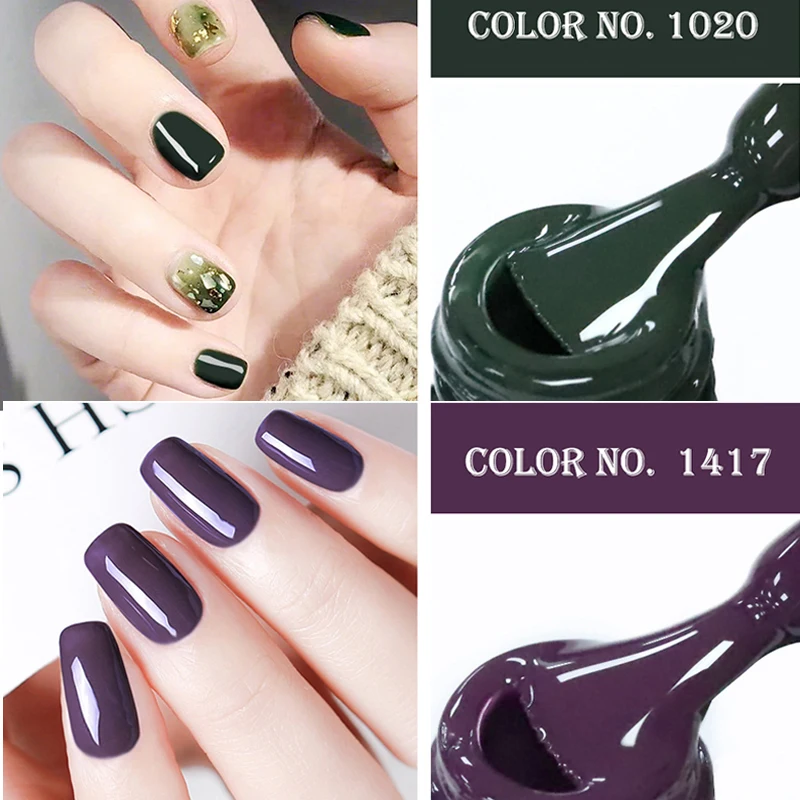 Гель-лак для ногтей UV Hybrid Vernis замачиваемый лак для ногтей UV светодиодный Гель-лак для ногтей для салона ногтей Гель-лак 8 мл Kismart