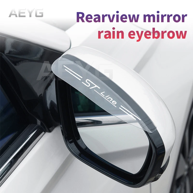 Автомобильное зеркало заднего вида защита от дождя для Ford Fiesta Mondeo Fusion Escape Edge Kuga KIA