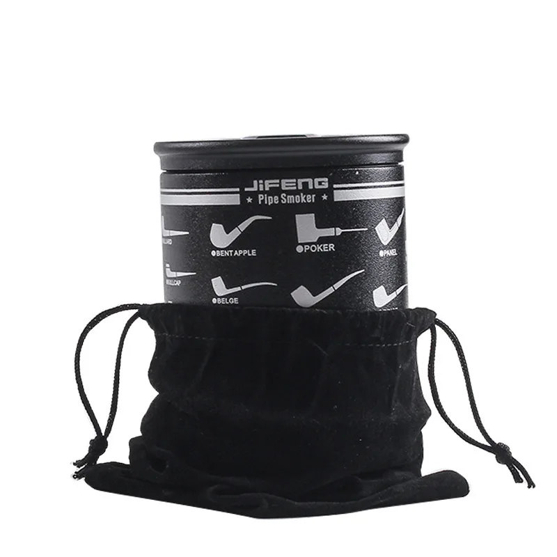 Контейнер для хранения табака Humidor увлажнитель с гигрометром металлическая