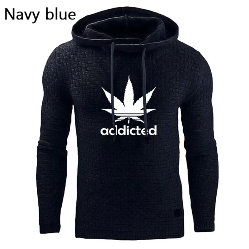 

Autumn Men Hoodies Jacquard hooded Sweatshirt Winter Man Sweater Pullover Long Sleeve Coat Male Gym Clothing jogging homme Hoody