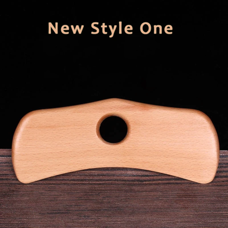 100% натуральная древесина Guasha Массажер нож для мышц фасции спины массаж