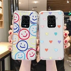 Чехол со смайликом для Xiaomi Redmi Note 10 Pro, чехлы, силиконовые подушки безопасности, чехол для Xiaomi Redmi Note 9 8 Pro 9A 9C 9S 10s 9T 8T K40, чехлы