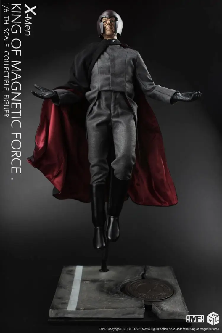 

В наличии CGL игрушки MF02 1/6 Для мужчин полиции мутант Elder Магнето 12-дюймовый фигурку