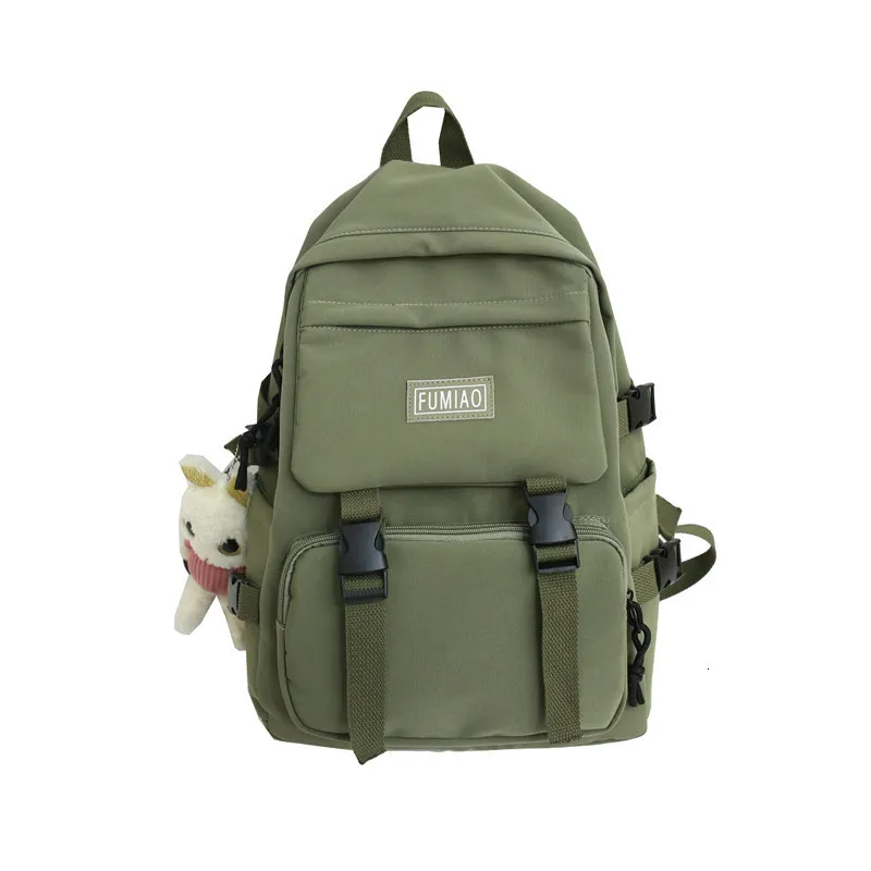 

Female School Bags For Teenage Girls 2020 Nylon Ornaments Backpack Women Mochilas Sac A Dos Ladies Laptop Rucksack Men Bag Pack