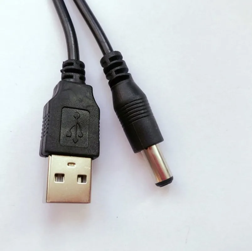 

Черный USB-порт длиной 100 см, 5 В, 5,5*2,1 мм, разъем для кабеля питания постоянного тока для небольших электронных устройств, Удлинительный Usb-кабе...