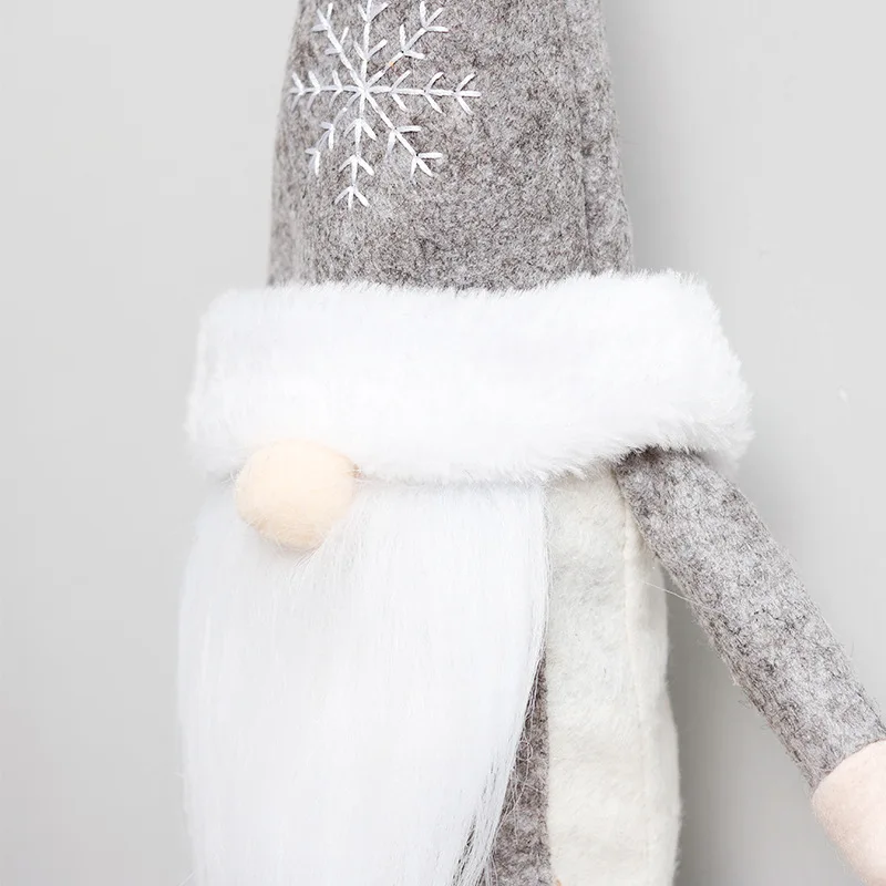 Новый год Navidad Санта Клаус безликая кукла крышка бутылки вина фестиваль