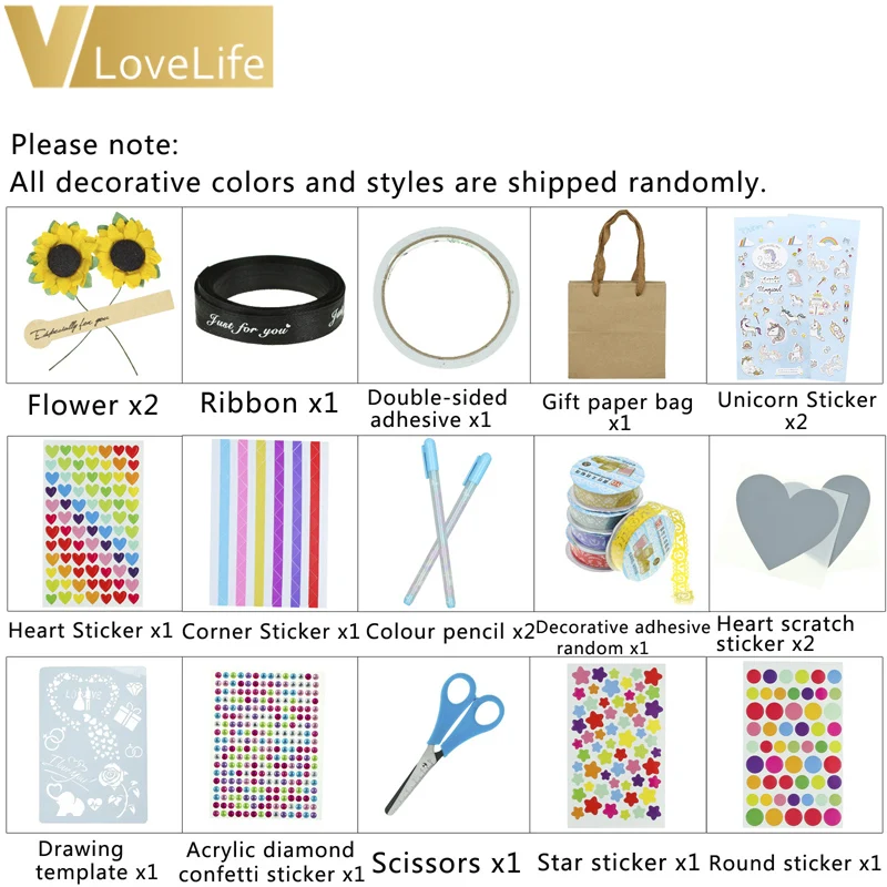 Удивительный ящик Новый шестиугольный продукт взрыва DIY День рождения Свадебные подарки День Святого Валентина Подарки для пары Романтический подарок.