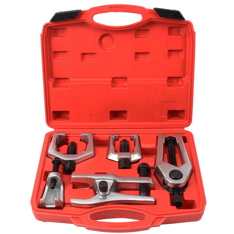 5pcs Front End Service Tool Kit Ball Joint Tie Rod Set Pitman Arm Puller Remover |