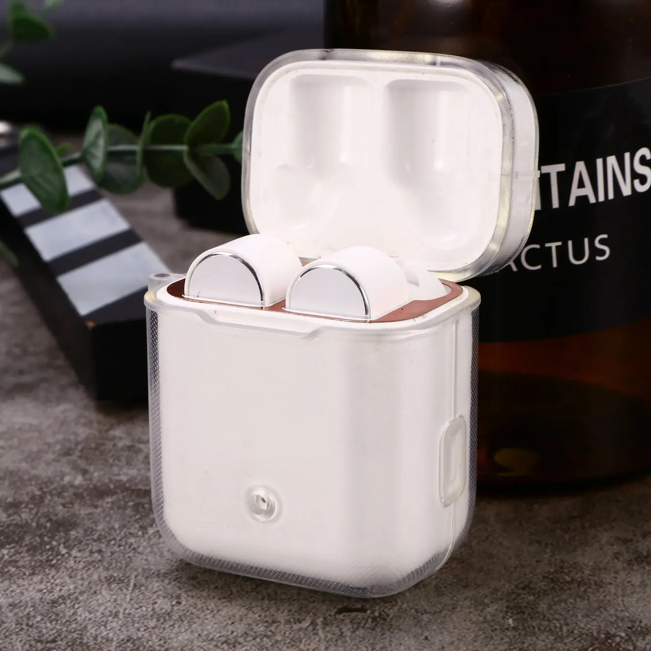 Для Xiao mi AirDots Pro Чехол Мультяшные наушники чехол прозрачный кремний TPU Защитный чехол для Xiaomi mi Air наушники чехол funda
