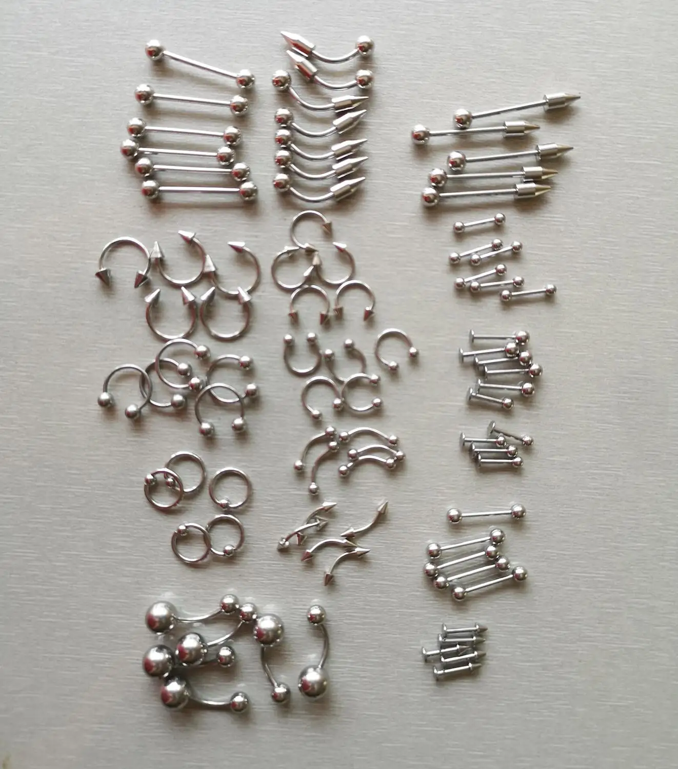 Пупок для живота из нержавеющей стали 316L кольца и гвоздики бровей губ пирсинг