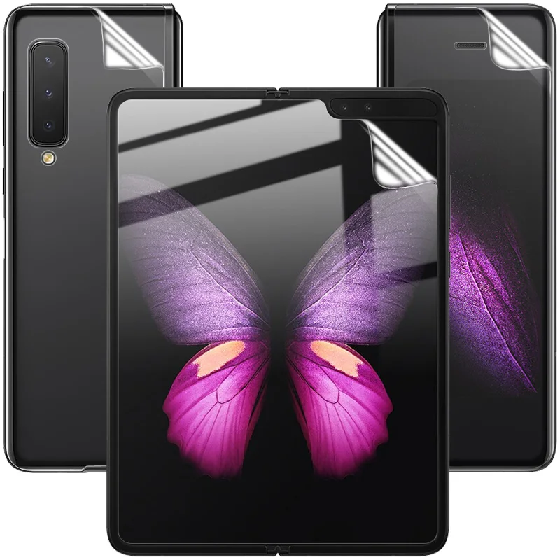 Imak 1 набор 3 в Прозрачная Гидрогелевая пленка для Samsung Galaxy Fold защита экрана 3D