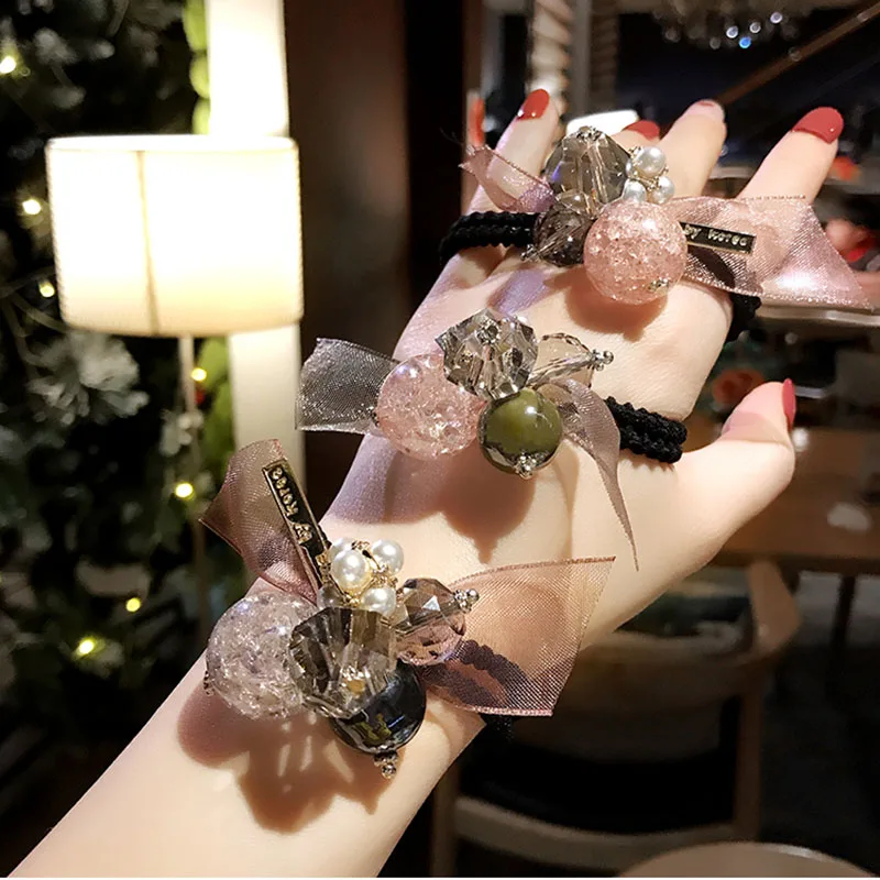 Милая головная повязка в Корейском стиле тиара кольцо для волос женская модная