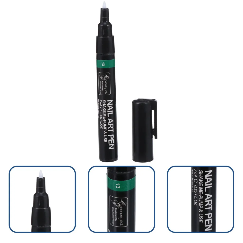

1Pc Nail Art Painting Pen Manicure Pen Unique Manicure Drawing Tool (Green)
