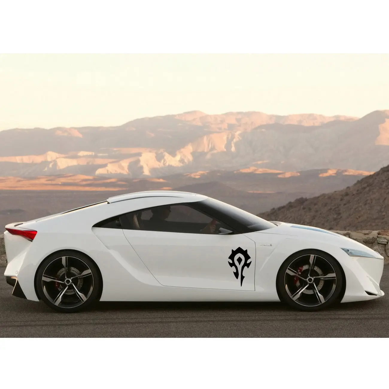 

18cmx10cm PVC Creative tribal logo Vinyl Car stickers Decals Motorcycle Accessories Car-Window Decorative Goods