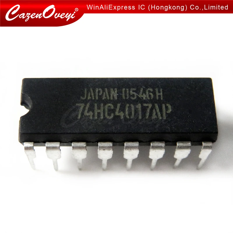 

5 шт./лот MC74HC4017N SN74HC4017N MC74HC4017 74HC4017 DIP-16