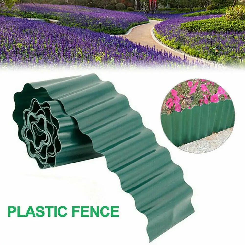 

10/15/20cm Plastic Garden Grass Fence Path Lawn Wall Edge Gravel Border Tool hot sales