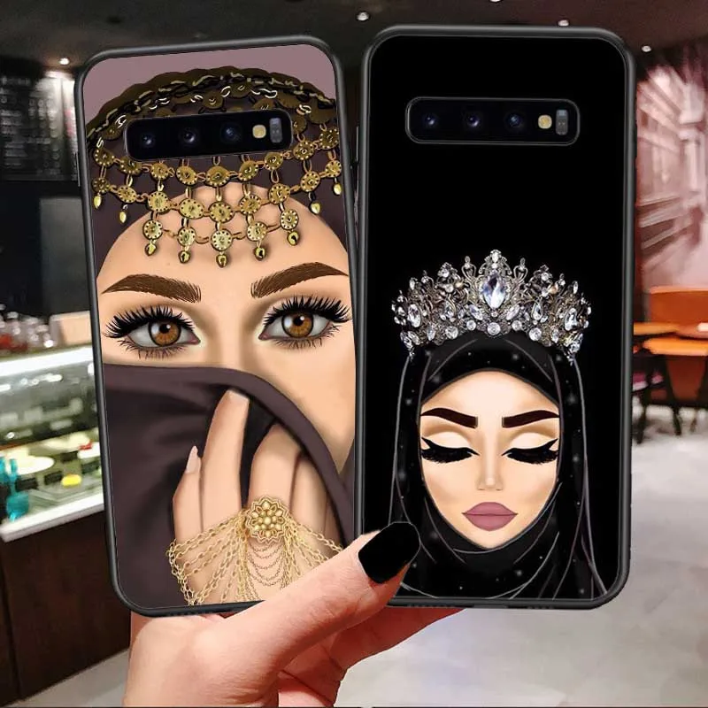 Роскошный мягкий чехол для Samsung Galaxy S7 Edge S8 S9 S10 Plus Note 9 Lite с изображением женщины в