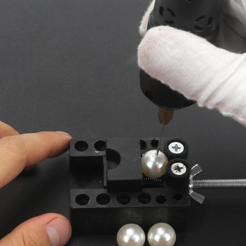 

Q39C DIY Micro Electric Aluminum Portable Handheld Drill Set Twist Drill Bits Rotary Tools Kit Resin Casting Jewelry Making