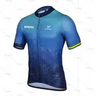 Футболка STRAVA Мужская для велоспорта, быстросохнущая рубашка с короткими рукавами и защитой от УФ излучения, лето 2021