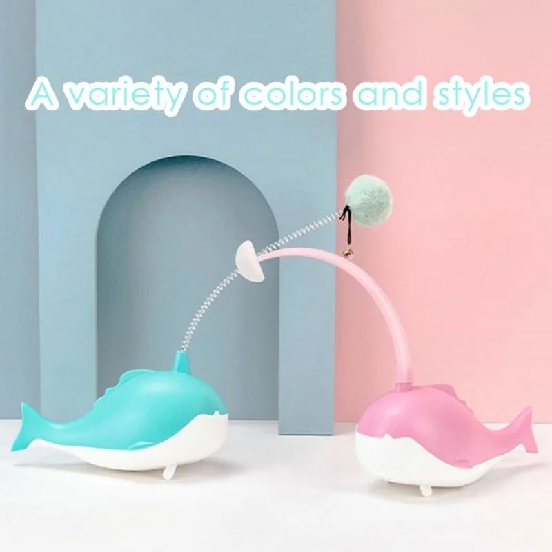 

Pet Interactive Fish Shape Toys Cat Indoor Cat Electronic Automatic Robotic Cat Feather Toy