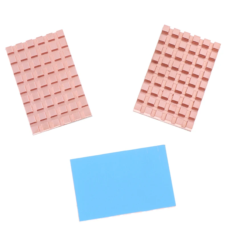 

Hot Sale Copper Heatsink Thermally Conductive Adhesive for mSATA NGFF 5030 msata3.0 Solid State Disk SSD Radiator Cooler