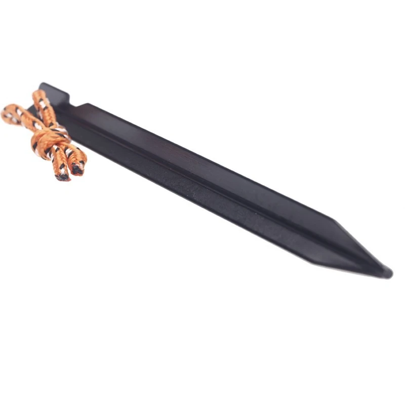 6 шт. 18 см 700I алюминиевый сплав палатка колышек гвоздь колом с веревкой