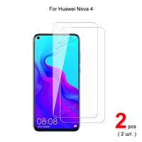 for huawei nova 4 tempered glass screen protectors protective guard film hd clear 0 3mm 9h hardness 2 5d
