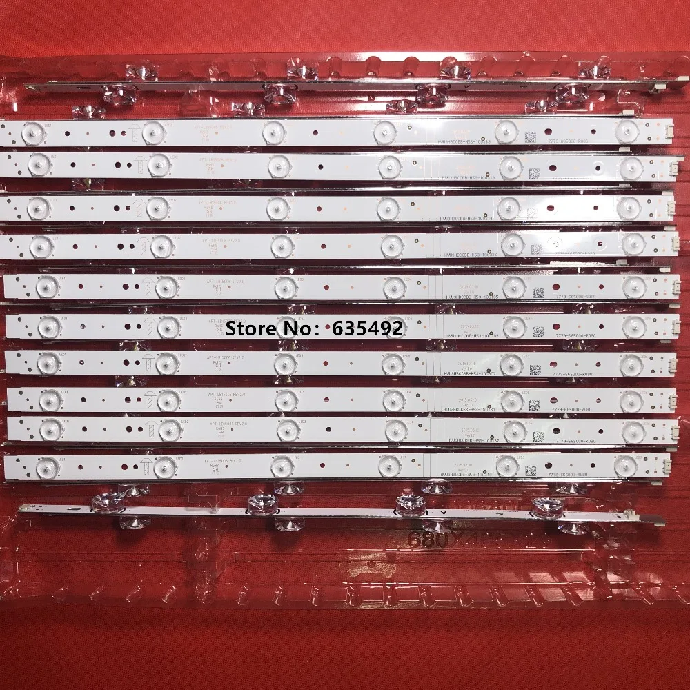 5 комплектов светодиодной ленты для подсветки 6 светодиодов 5835-W50002-2P00 5800-W50002-6P10 0P00