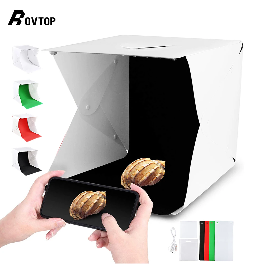 Светодиодный складной софтбокс для фото и видео комплект студийной съемки