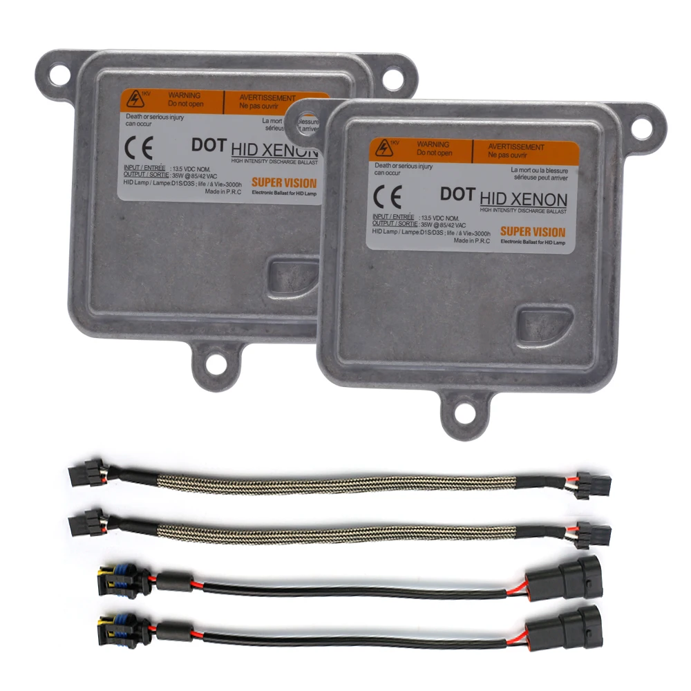 Комплект Ксеноновых Ламп D1S D3S 55 Вт 6000K 4300K 5000K canbus hid kit xenon electronic балласт D1R D3R|Лампы