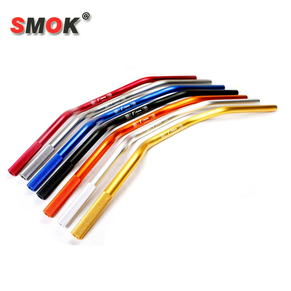Универсальный Пескоструйный руль для мотоцикла SMOK 72 см длина 22 мм диаметр ЧПУ