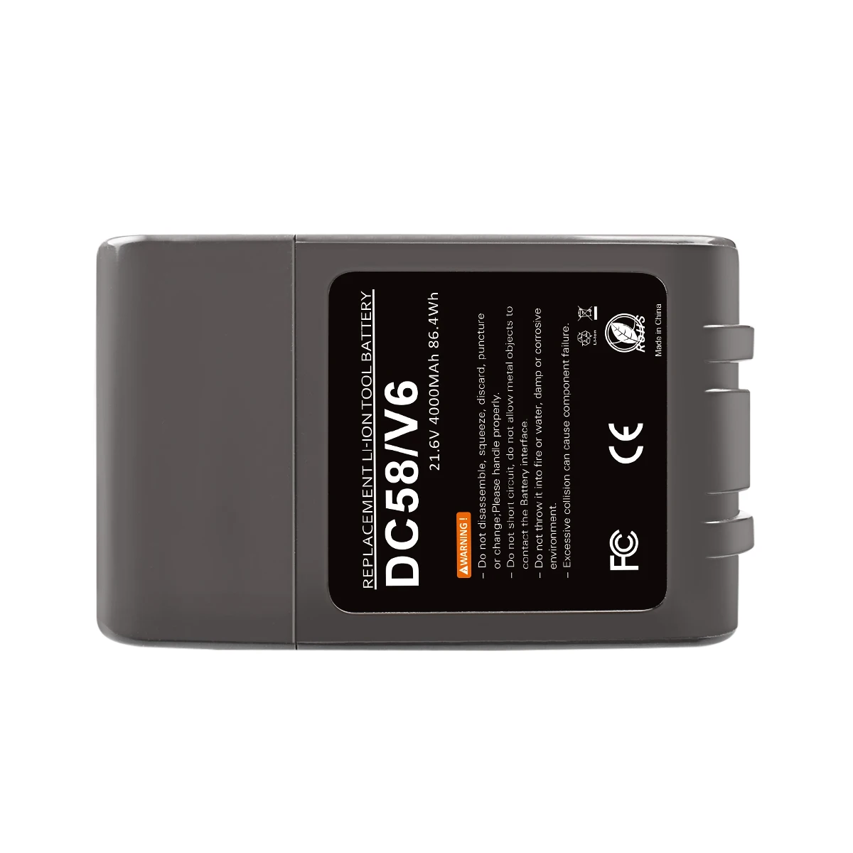 Аккумулятор Turpow 21 6 в 4000 мАч для пылесоса Dyson V6 DC58 DC59 DC61 DC62 DC72 DC74 аккумуляторная