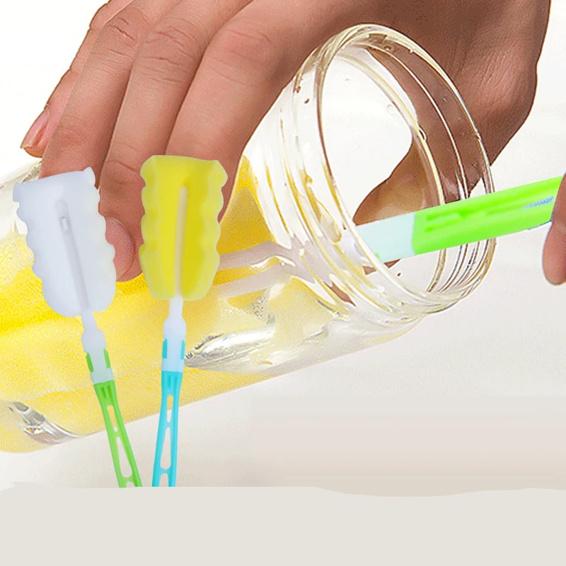 Щетка для мытья кухни с длинной съемной ручкой губка бокалов щетки чистки