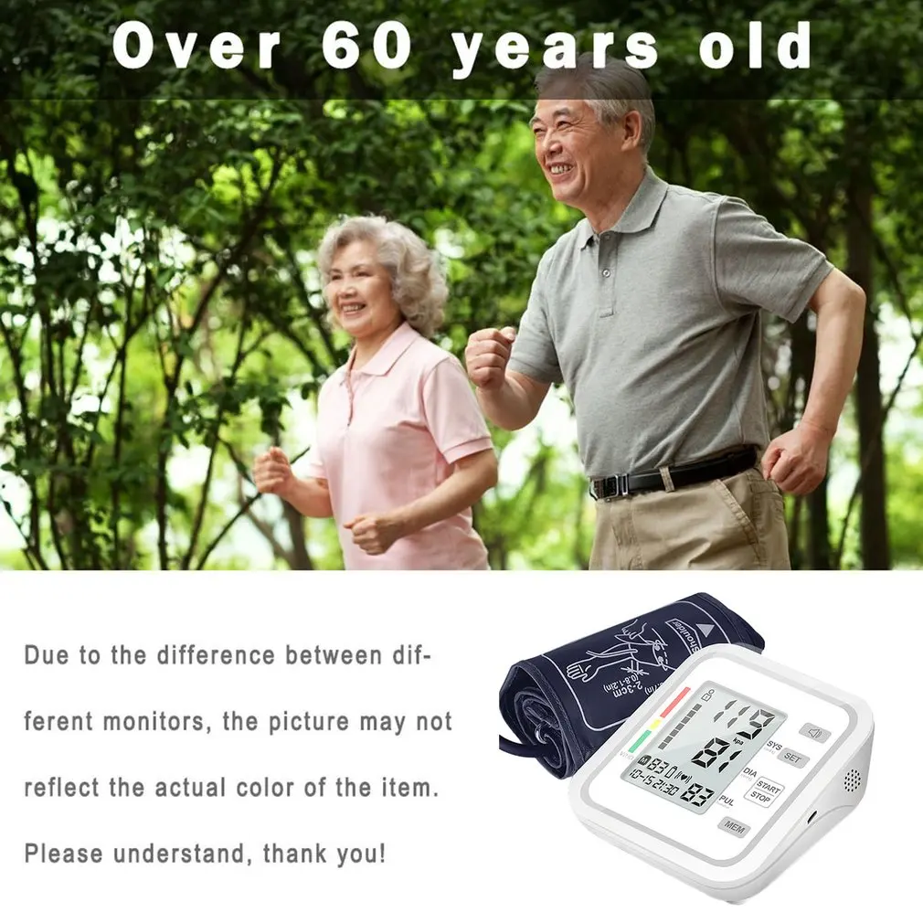 

Jz-254A Intelligent Automatic Arm Electronic Sphygmomanometer English Voice Broadcast Home Sphygmomanometer Hand