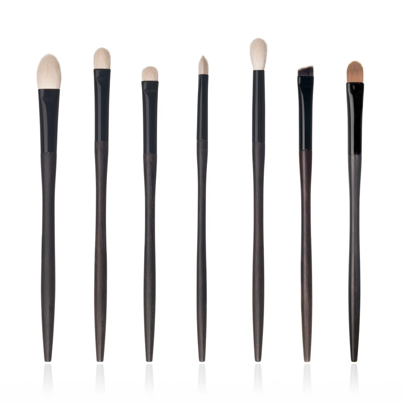 Набор профессиональных кистей для макияжа ручной работы Saibikoho кисти из козьего