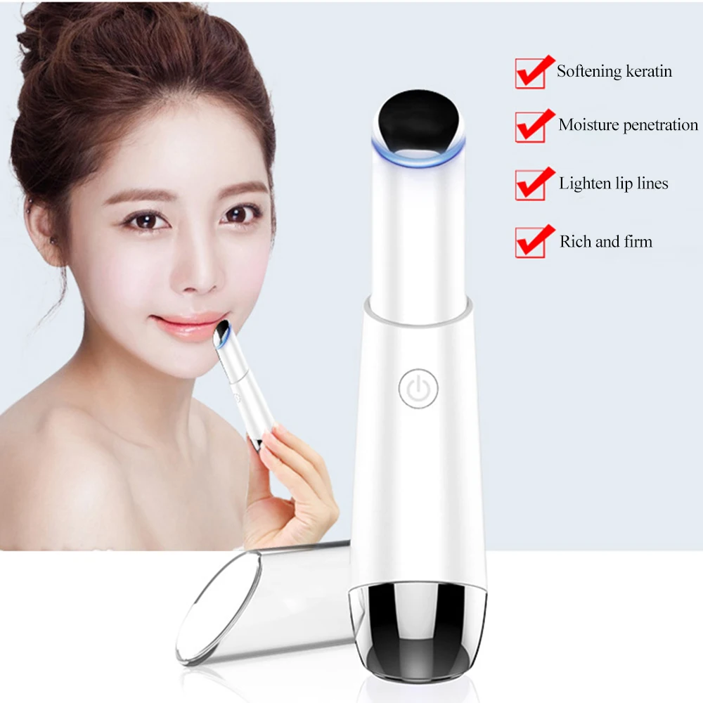 Электрическое мини-устройство для массажа глаз ручка лица вибрация тонкое лицо