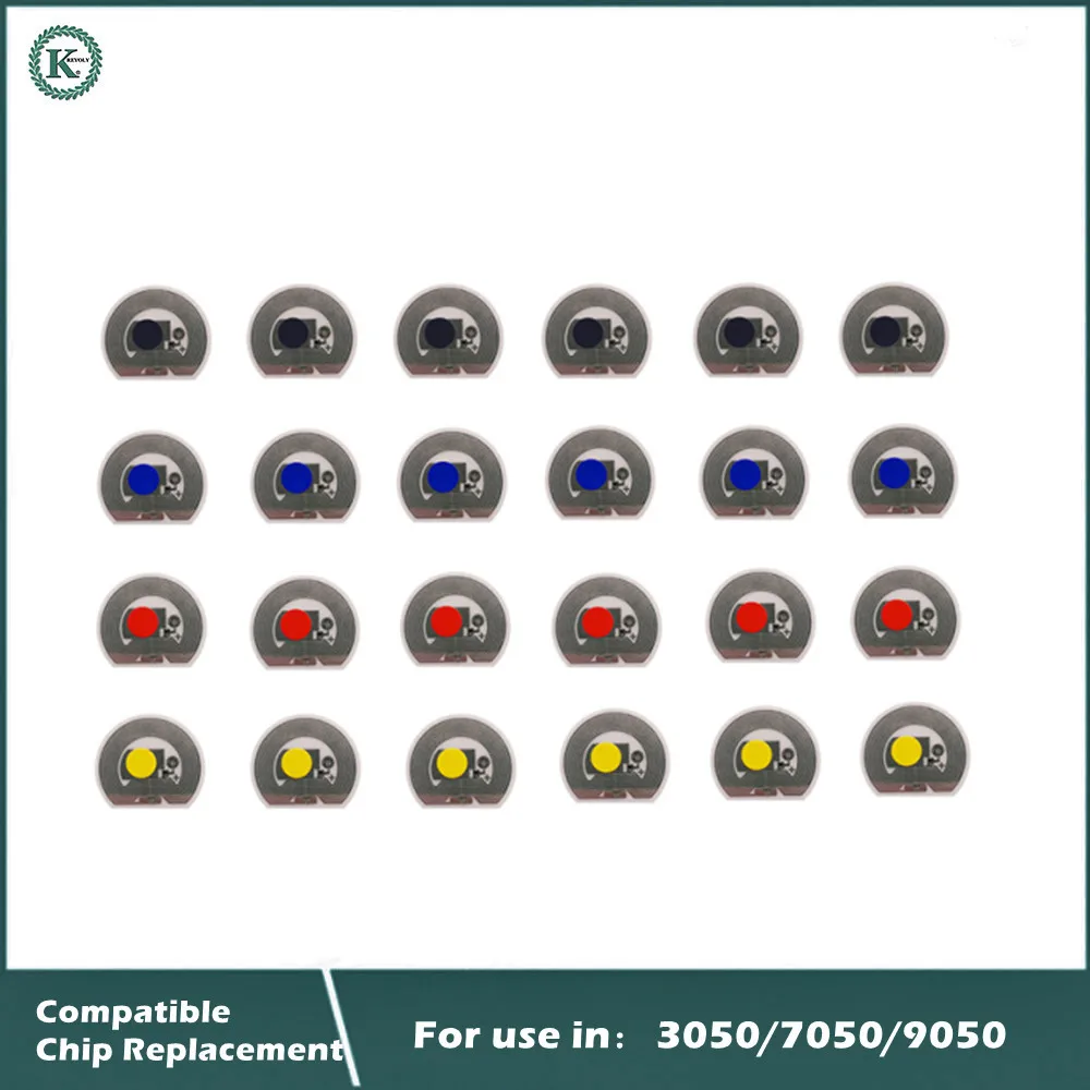 

Запасной чип для картриджа с чернилами KREYOLY 3050/7050/9050 K C M Y color 24 шт.