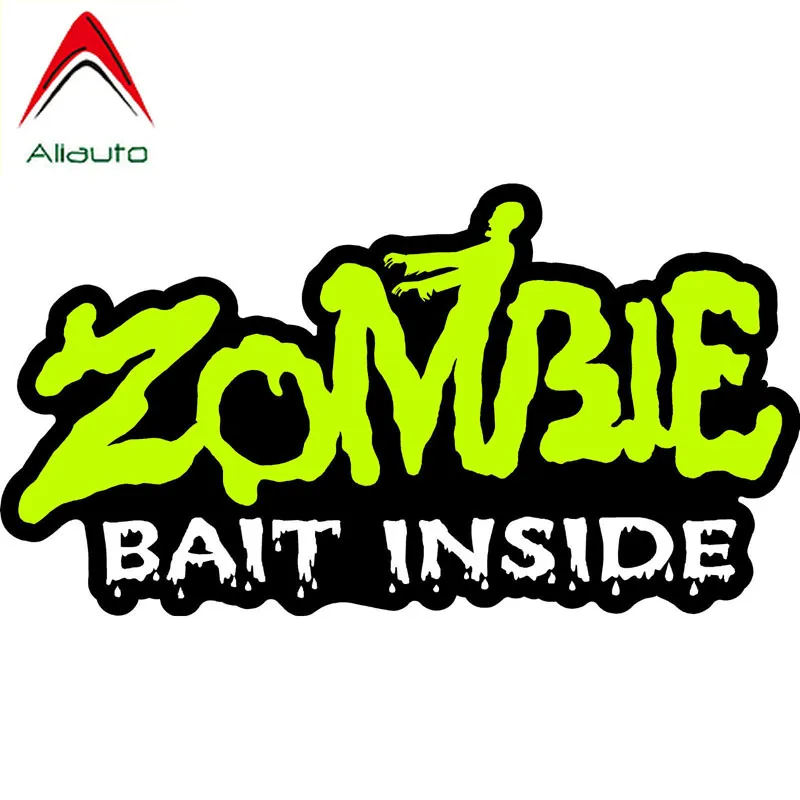 Модная Автомобильная наклейка Aliauto приманка зомби внутри автомобиля украшение