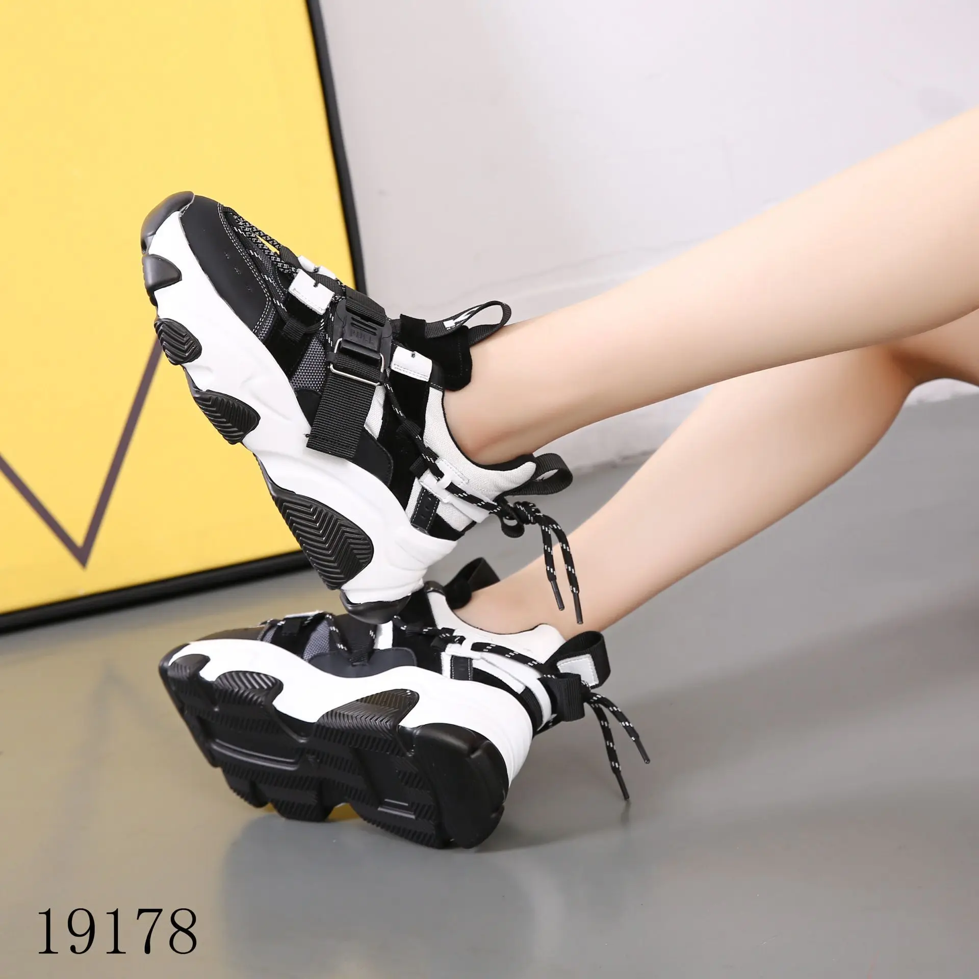 RASMEUP женские массивные кроссовки из натуральной кожи 2019 Модная брендовая