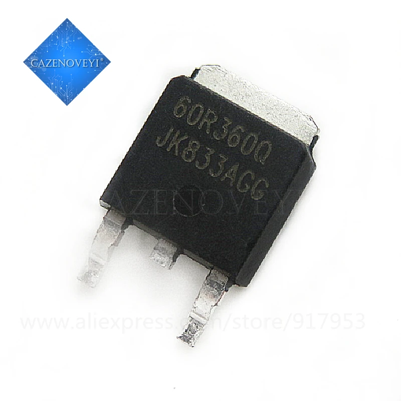 10pcs/lot IPD60R360P IPD60R360 60R360P 60R360Q 60R360 TO-252 new original In Stock | Электронные компоненты и