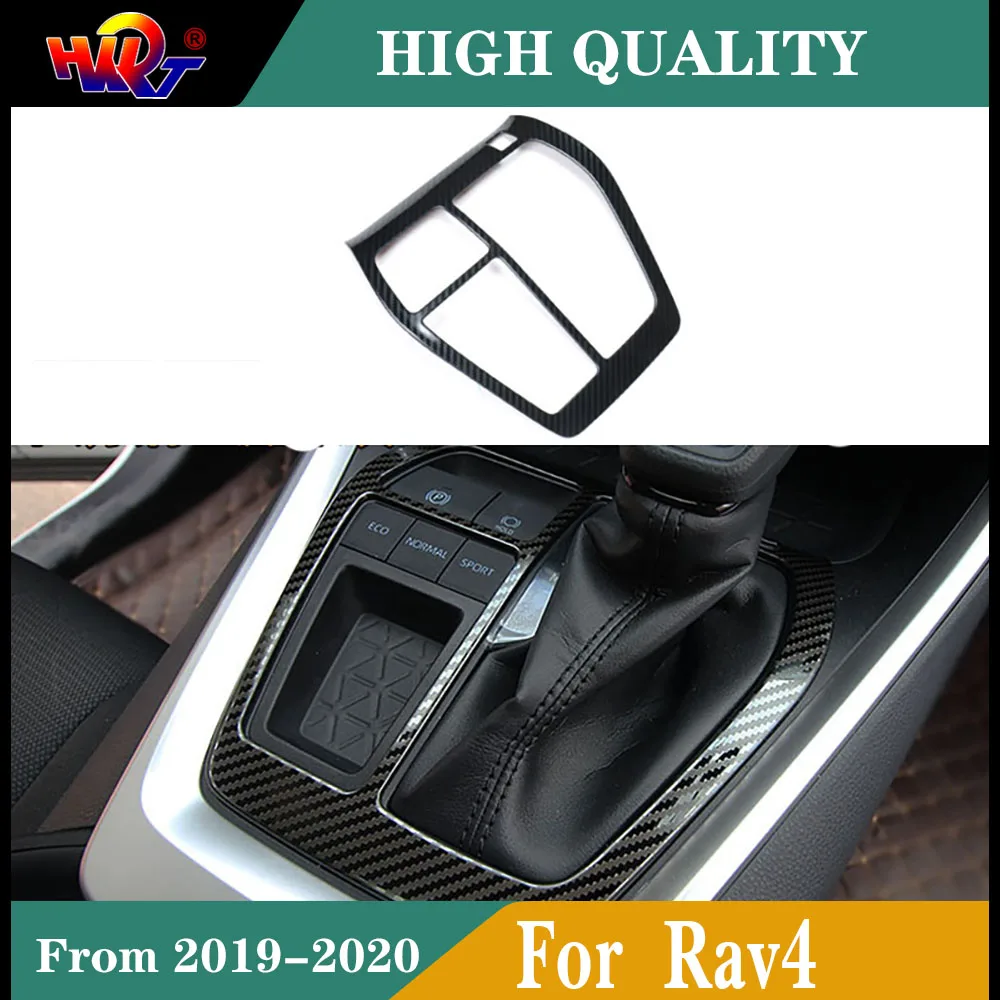 

For toyota rav4 rav 4 xa50 2019 2020 replacement Carbon fiber color accessories IN Exchange Cover Cover trim Ring Contour
