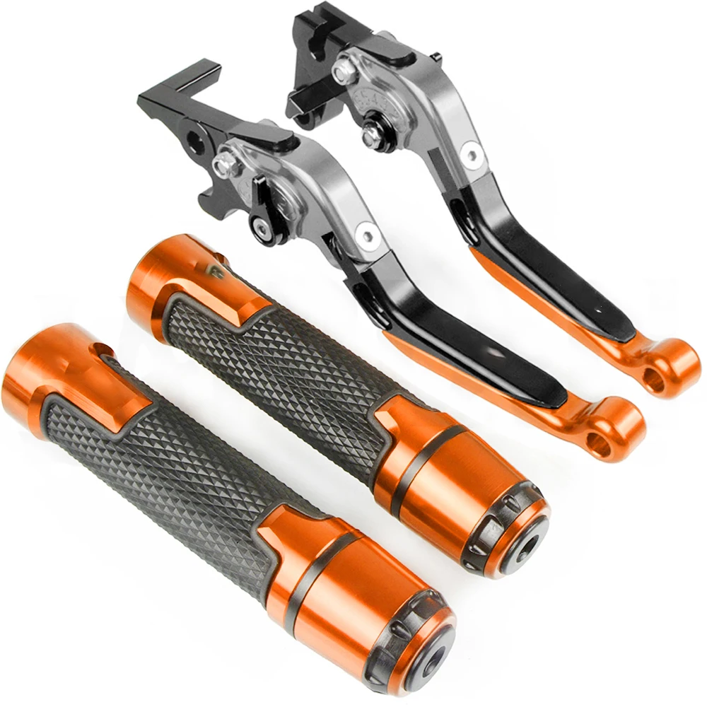 Мотоциклетные ручки тормоза и сцепления обработанные на станке с ЧПУ + 22 мм