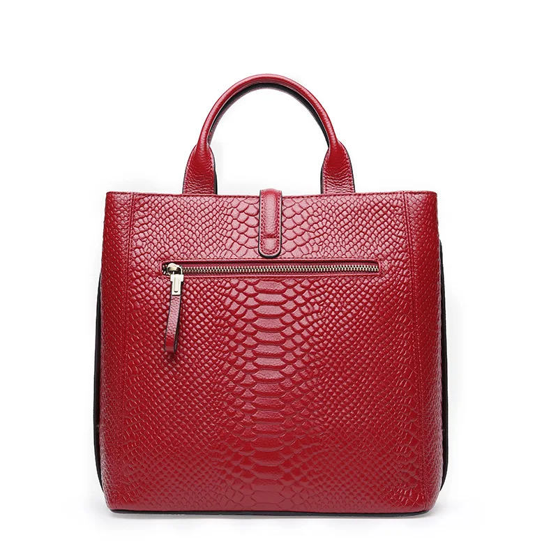 

hot sale women first layer leather crocodile shoulder slung portable lykj-yx