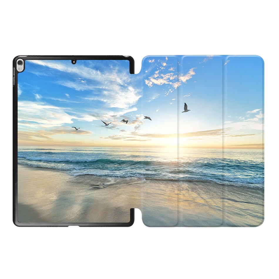 MTT из искусственной кожи чехол для iPad Air 3-го поколения 10,5 дюймов Тонкий флип смарт-чехол для iPad Pro 10,5 чехол для планшета с рисунком