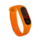 Простые Женские часы с кольцом для рук, светодиодные спортивные модные электронные часы Reloj deportivo para mujer C50, Детские модные спортивные часы