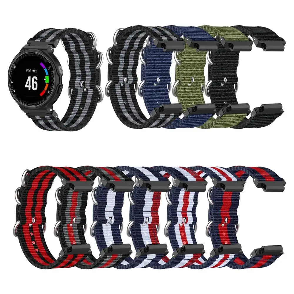 

For Garmin Forerunner 235 Band nylon Strap Bracelet For Garmin Forerunner 220/230/235/620/630/735XT/235Lite Accessory