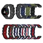 Холщовый нейлоновый ремешок для наручных часов Garmin forerunner 735XT 220 230 235 620, нейлоновый ремешок для наручных часов Garmin forerunner