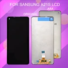 Протестированный Оригинальный сенсорный ЖК-экран 6,5 дюйма для Samsung Galaxy A21s, Замена ЖК-дисплея A217F A217