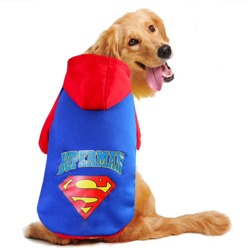 

Winter Pet Dog Hoodie Clothes for Medium Large Dogs,Fleece Warm Hooded Jacket Sweatshirt,Labrador French Bulldog Coat Clothing